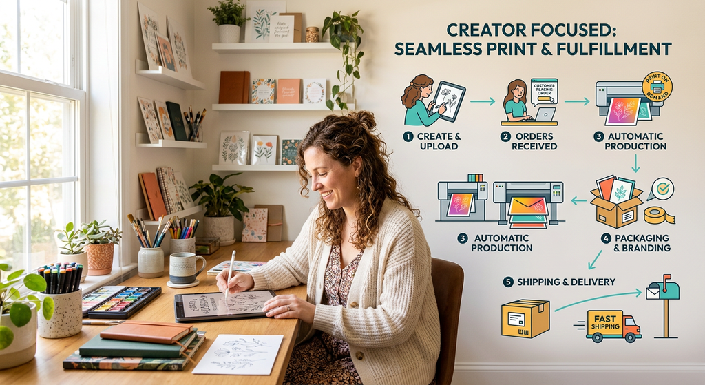 Sell Your Creative: Let StationeryHQ Handle Print-on-Demand