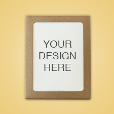 Boxed A2 Folded Card with your uploaded design