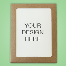 Boxed A7 Folded Card with your uploaded design