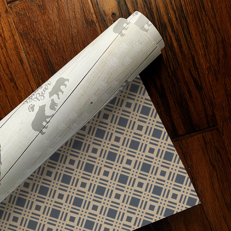 Double sided wrapping paper with custom design