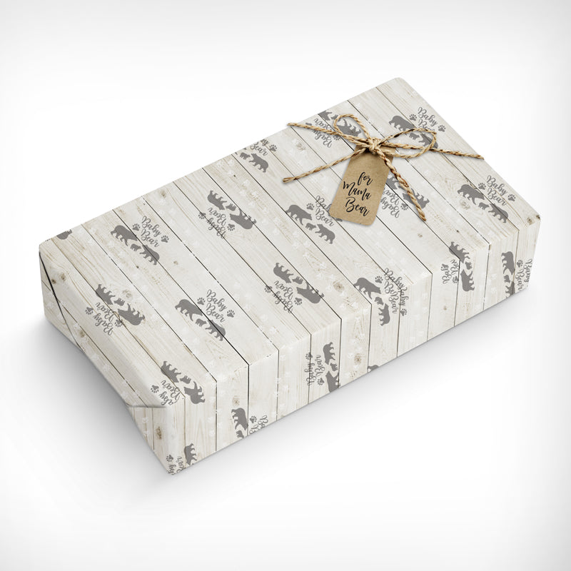 Wrapping paper with custom design