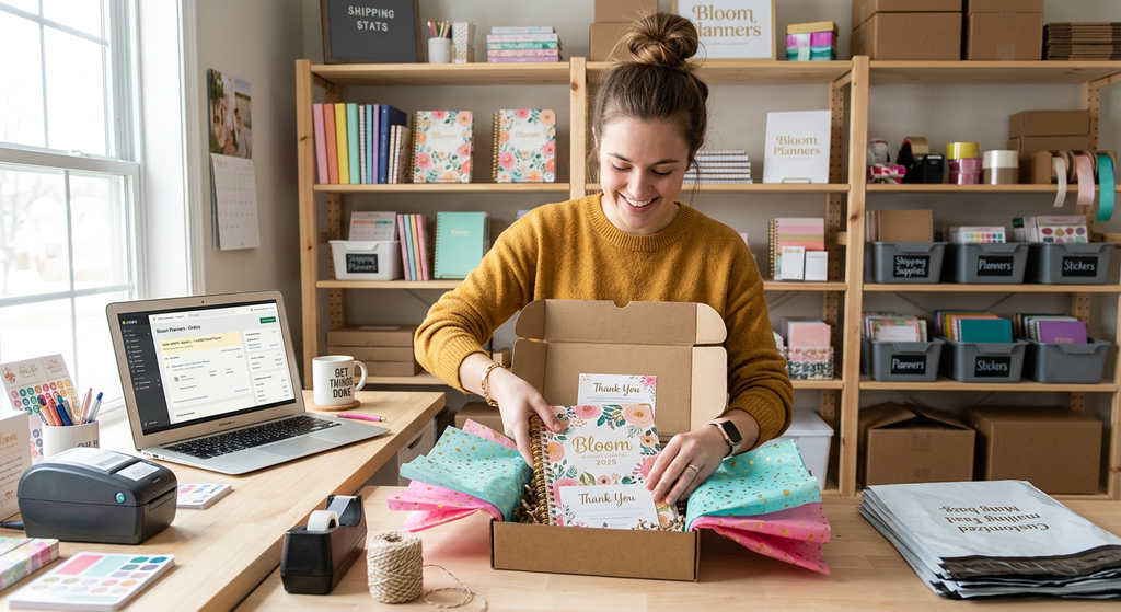 Shopify Planner Fulfillment: Selling Printed Planners