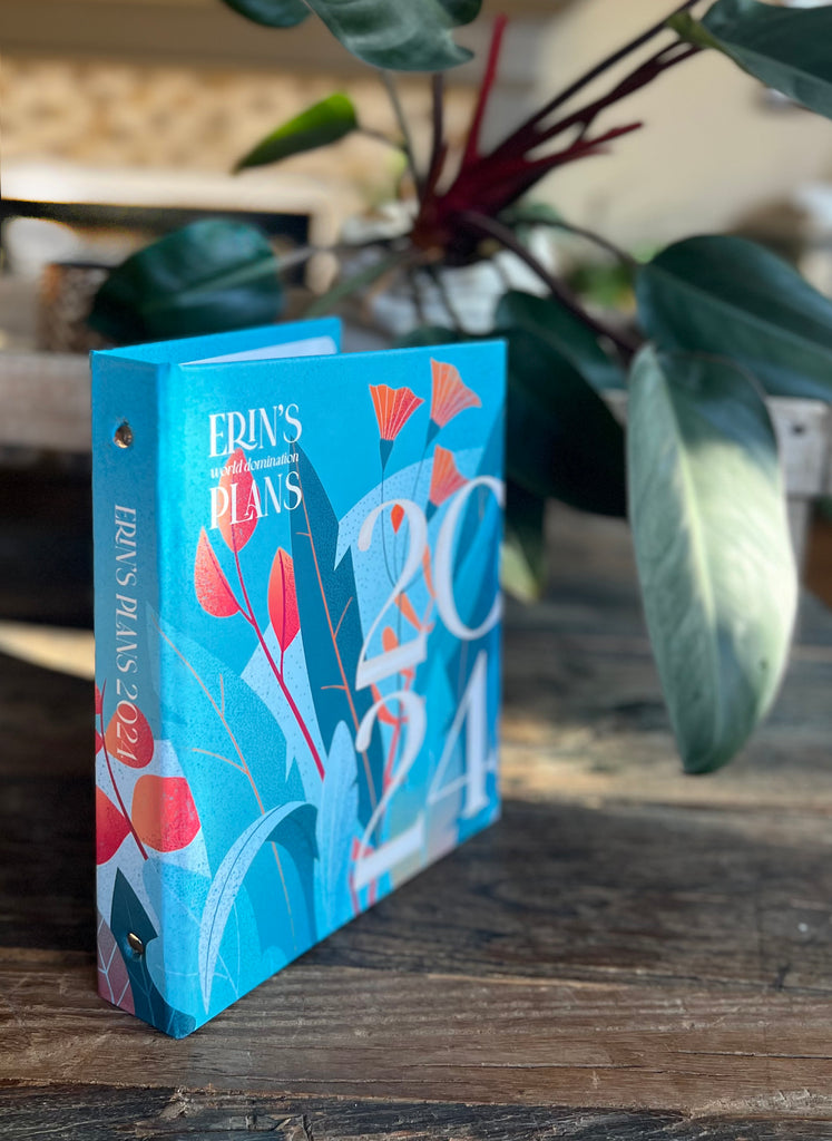 Small Binder with BLACK Ink pages - wholesale printing