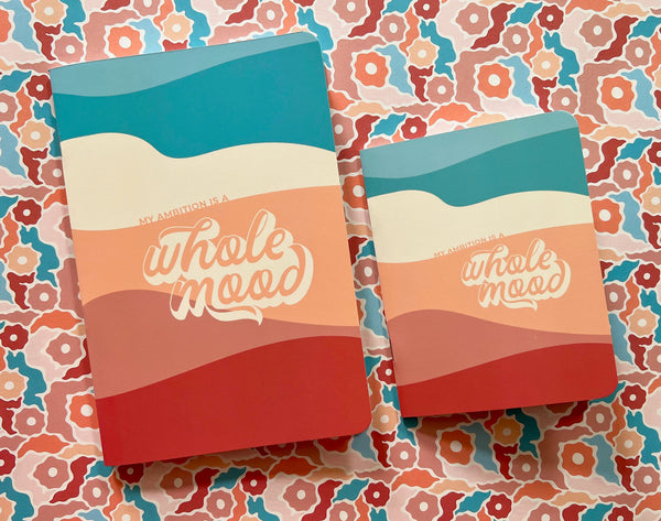 Custom Soft Cover Notebook, Saddle Stitch