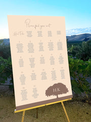 Rigid 24" x 36" Sign - wedding signage from StationeryHQ