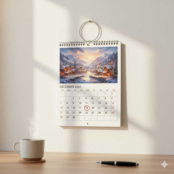 8.5 x 11 Portrait calendar - Wholesale Calendars for designers Notebooks StationeryHQ