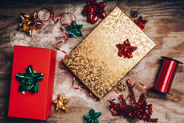 20" x 29" Wrapping Paper Sheets - Metallic Elevated Ink
