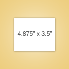 4Bar Foil Stamped Card wholesale with Digital Printing