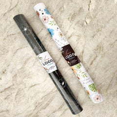 Sleeved Wrapping Paper with Custom Label