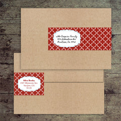 8 x 2 Envelope Wrap Label - wholesale printer