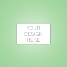 3.5 x 2 flat card with custom design