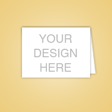 4 Bar Foldover Card - Foil Stamped (NO PRINT)