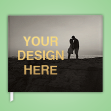 Landscape Hard Cover Journal Book (PRINT plus FOIL)